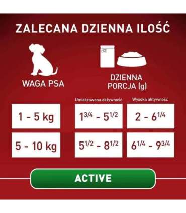 PURINA One Mini/Small Active Beef  - wet dog food - 85g