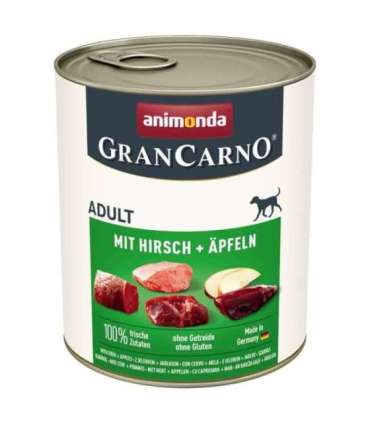ANIMONDA GranCarno Adult Deer and apple - wet dog food - 800g