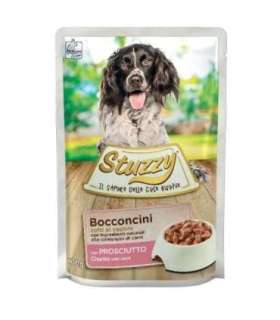 STUZZY Chunks with ham - wet dog food - 100 g