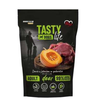 BIOFEED Tasty Dogs Life Deer - wet dog food - 150g