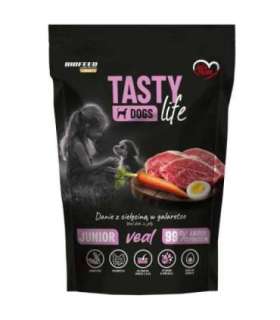 BIOFEED Tasty Dogs Life Junior Veal - wet dog food - 150g