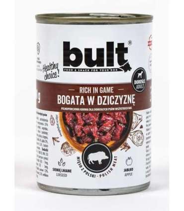 BULT Rich in game - Wet dog food - 400 g