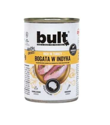 BULT Rich in turkey - wet dog food - 400g