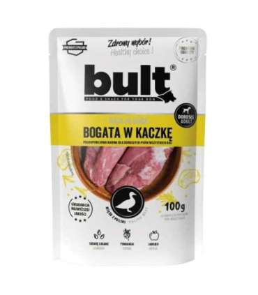 BULT Rich in duck - wet dog food - 100g