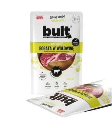 BULT Rich in beef - wet dog food - 100g