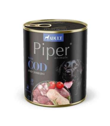 Dolina Noteci Piper with cod - Wet dog food 800 g