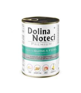 DOLINA NOTECI Premium Rich in guinea fowl with apple - wet dog food - 400g