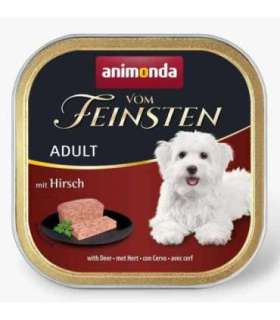 ANIMONDA Vom Feinsten Adult Deer - wet dog food - 150g