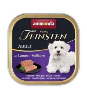 ANIMONDA Vom Feinsten Adult Lamb and whole grain - wet dog food - 150g