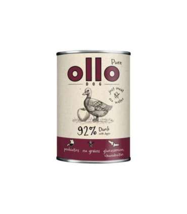 OLLO Pure Duck with apple - wet dog food - 400g