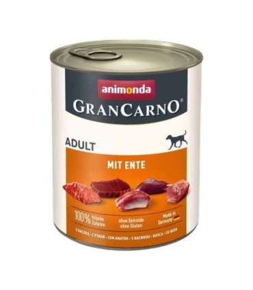 ANIMONDA GranCarno Adult with Duck - wet dog food - 800g
