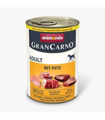 ANIMONDA GranCarno Adult Turkey - wet dog food - 400g
