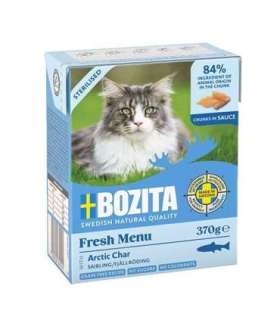 BOZITA Fresh Menu Sterilised Arctic char - wet cat food - 370g