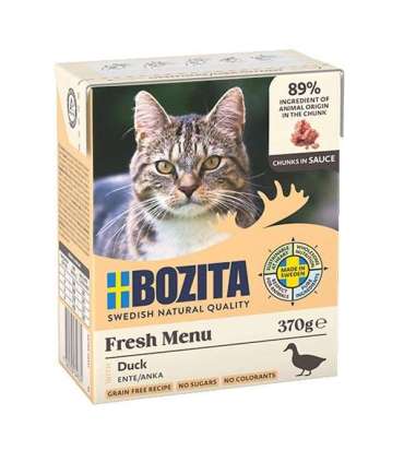 BOZITA Fresh Menu Duck in gravy - wet cat food - 370g