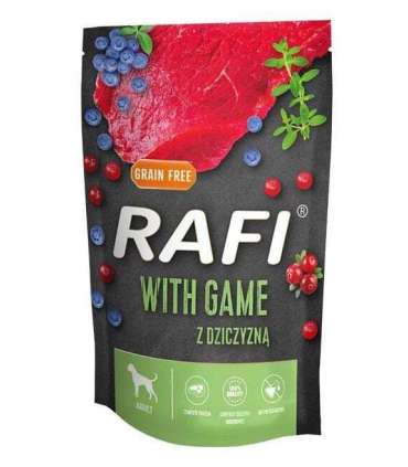 DOLINA NOTECI Rafi Game - wet dog food - 500g