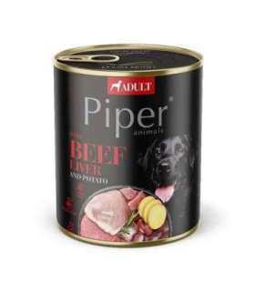 Dolina Noteci Piper with beef liver and potatoes - Wet dog food 800 g