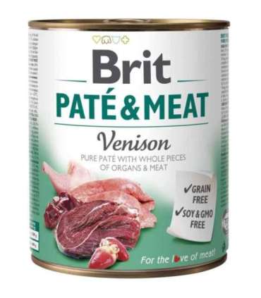 BRIT Paté & Meat with venison - 800g