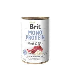 BRIT MONO PROTEIN Wet dog food Lamb with rice 400 g