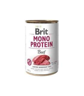 BRIT Mono Protein Beef - wet dog food - 400 g