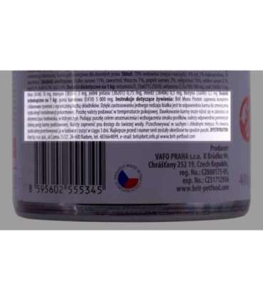 BRIT Mono Protein Beef & Rice - wet dog food - 400g