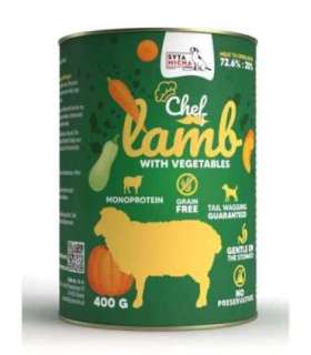 SYTA MICHA Chef Lamb with vegetables - wet dog food - 400g