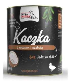 SYTA MICHA Duck with coconut and sage - wet dog food - 800g