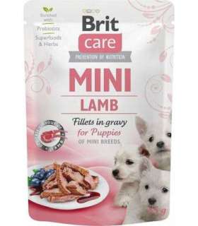 BRIT Care Mini Puppy Lamb - Wet dog food - 85 g