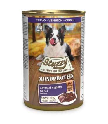 STUZZY Monoprotein Venison - wet dog food - 400 g