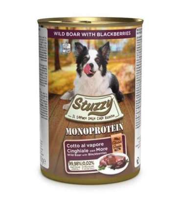 STUZZY Monoprotein Wild Boar - wet dog food - 400 g
