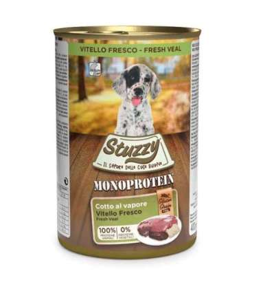 STUZZY Monoprotein Puppy Veal - wet food for puppies - 400g