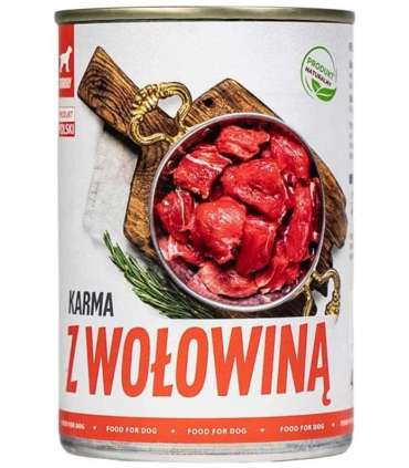 TUF TUF Beef food - Wet dog food - 400 g