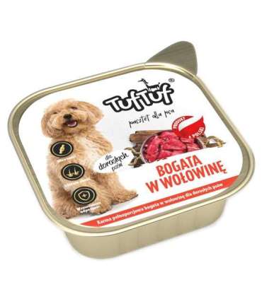 TUF TUF Alupak Beef Pate - wet dog food - 300g