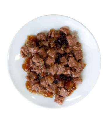 TUF TUF Meaty chunks with game - wet dog food - 1250g