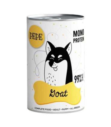 PAKA ZWIERZAKA Pepe Goat - wet dog food - 400g