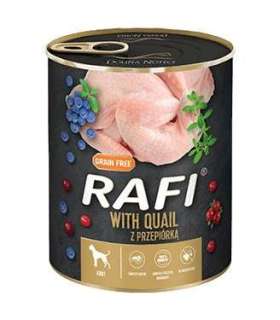 Dolina Noteci Rafi Dog wet food with quail, blueberries and cranberries - 800g