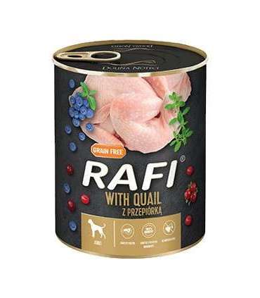Dolina Noteci Rafi Dog wet food with quail, blueberries and cranberries - 800g