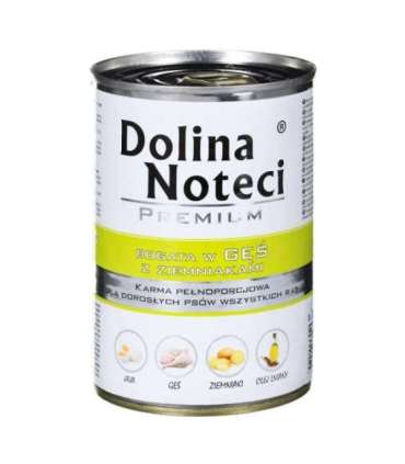 DOLINA NOTECI Premium Rich in goose and potatoes - wet dog food - 400 g