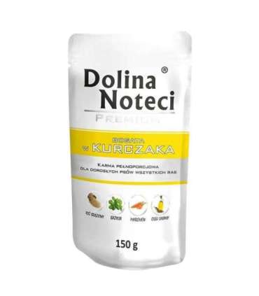 DOLINA NOTECI Premium rich in chicken - wet dog food - 150g