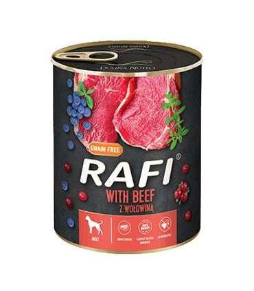 Dolina Noteci Rafi Wet dog food with beef, blueberries and cranberries - 800g