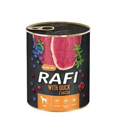 Dolina Noteci Rafi Dog wet food with duck, blueberries and cranberries - 800g