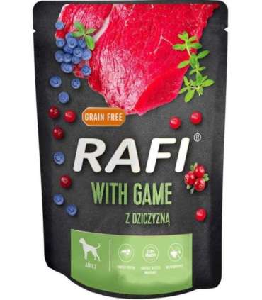 DOLINA NOTECI RAFI Wet dog food Venison, blueberry, cranberry 300 g