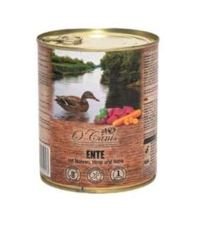 O'CANIS canned dog food- wet food- duck, millet and carrots -  800 g