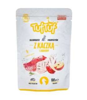 TUF TUF with duck and apple - wet dog food - 100g