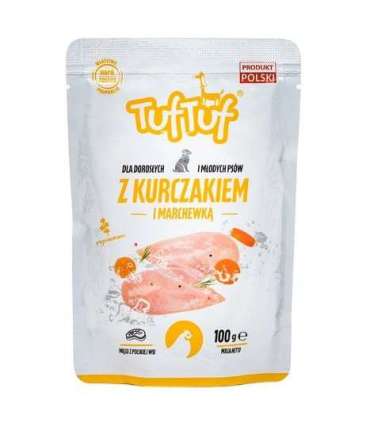 TUF TUF with chicken and carrot - wet dog food - 100g