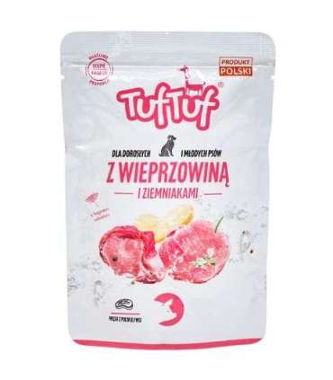 TUF TUF with pork and potatoes - wet dog food - 300g