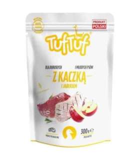 TUF TUF Duck with apple - wet dog food - 300g