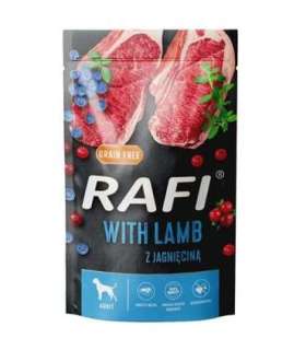 DOLINA NOTECI Rafi Lamb, blueberry, cranberry - wet dog food - 500g
