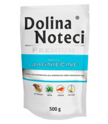 DOLINA NOTECI Premium Rich in lamb - Wet dog food - 500 g