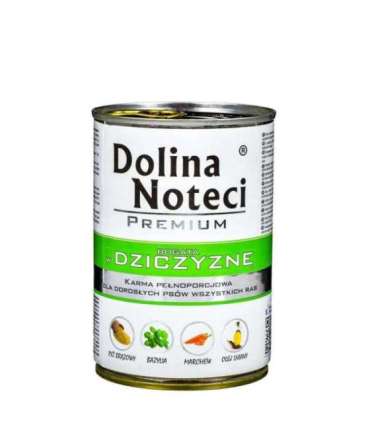 DOLINA NOTECI Premium Rich in game - wet dog food - 400 g