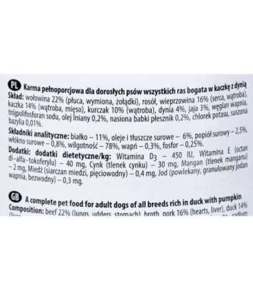 Dolina Noteci Premium Rich In Duck And Pumpkin 400 g